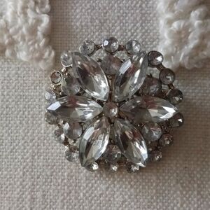 Vintage Rhinestone Brooch